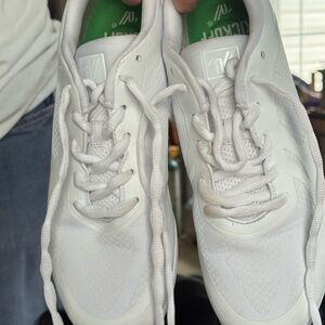 White Athletic Cheer Shoes - Never worn